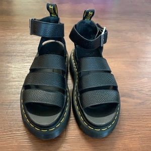 Clarissa II Leather Platform Sandals